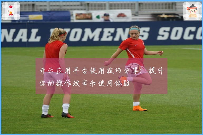 开云应用平台使用技巧分享：提升你的操作效率和使用体验